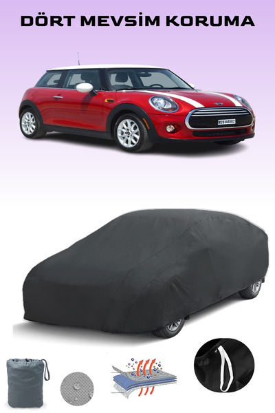 Breen غطاء سيارة ميني كوبر هاتشباك أسود 2014 - 2018، غطاء سيارة، خيمة سيارة