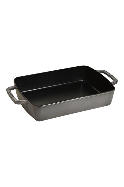 STAUB Döküm Fırın Kabı 30X20 cm Gri