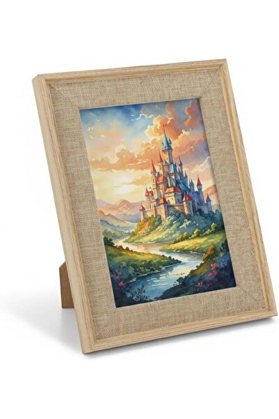 Efe Efemark Premium Series 13 * 18 cm Wooden Picture Frame Light Brown