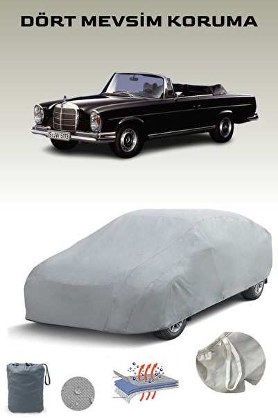 Breen غطاء سيارة رمادي لمرسيدس كابريوليه (W111/112) 1961 - 1971، غطاء سيارة، ...