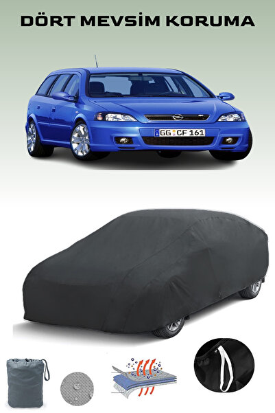 Breen غطاء سيارة أوبل أسترا كارافان أسود من 2002 إلى 2004، غطاء سيارة، خيمة سيارة