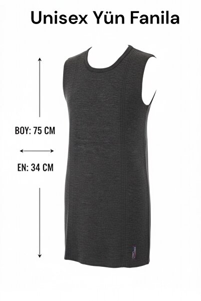 Katmirra Knitted Thick Zero Sleeve Acrylic (Wool) Unisex Women Men Wool Under...