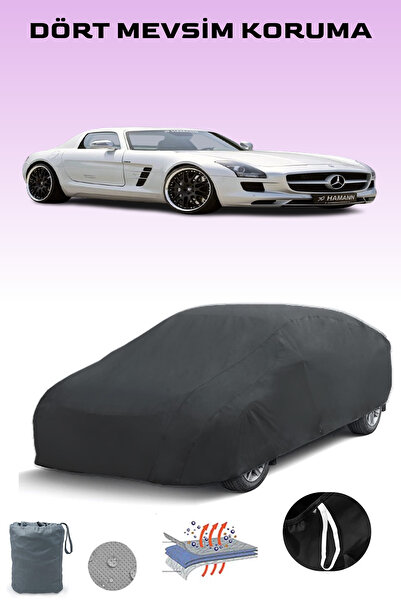 Breen غطاء سيارة مرسيدس-بنز SLS AMG كوبيه أسود، غطاء سيارة، خيمة سيارة