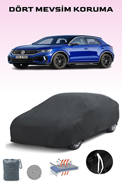 Breen غطاء سيارة فولكس فاجن تي-روك آر 2019 - 2021 أسود، غطاء سيارة، خيمة سيارة