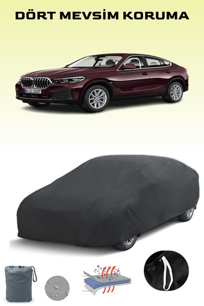 Breen غطاء سيارة أسود لسيارة بي إم دبليو إكس6 موديلات 2019 - 2021، غطاء سيارة، خيمة سيارة