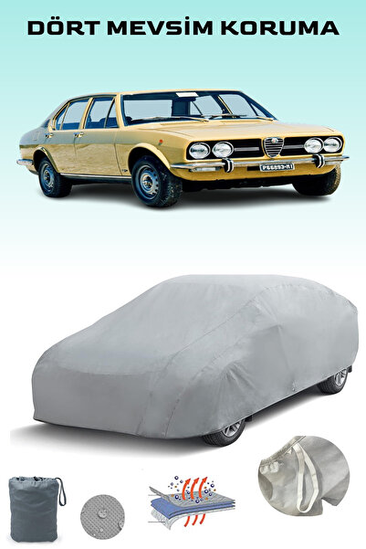 Breen غطاء سيارة ألفا روميو ألفيتا رمادي اللون من 1972 إلى 1979، غطاء سيارة، ...