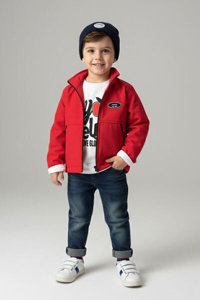 Minigimin Cicileri Miniğimin Cicileri Elma cu imprimeu Costum din trei piese ...