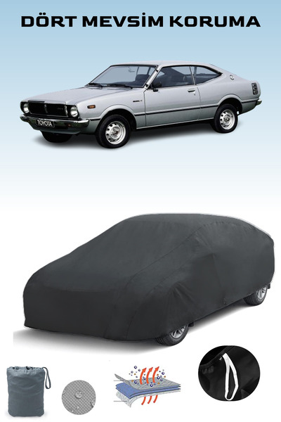 Breen غطاء سيارة تويوتا كورولا كوبيه 3 أسود، غطاء سيارة، خيمة سيارة
