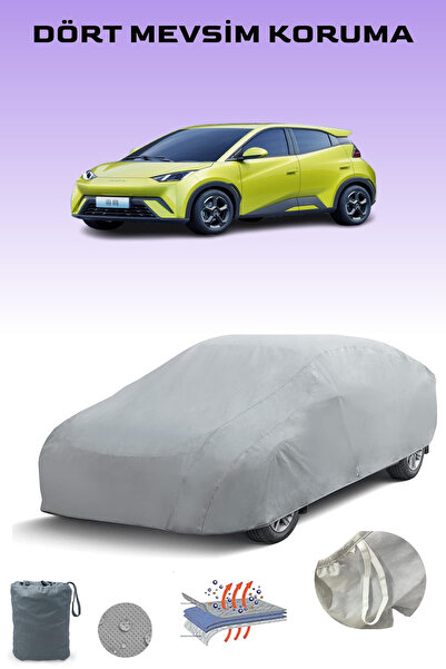 Breen غطاء سيارة رمادي من ماركة بي واي دي سيجول، غطاء سيارة، خيمة سيارة