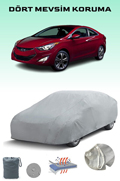 Breen غطاء سيارة هيونداي إلنترا 5 كوبيه رمادي اللون، غطاء سيارة، خيمة سيارة