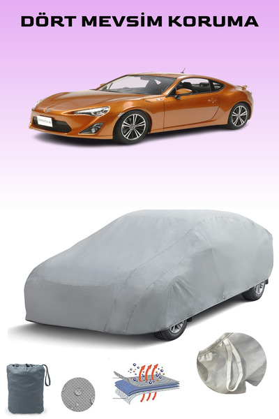 Breen غطاء سيارة تويوتا 86 1 رمادي اللون، غطاء سيارة، خيمة سيارة