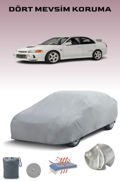Breen غطاء سيارة ميتسوبيشي لانسر 4 رمادي اللون، غطاء سيارة، خيمة سيارة