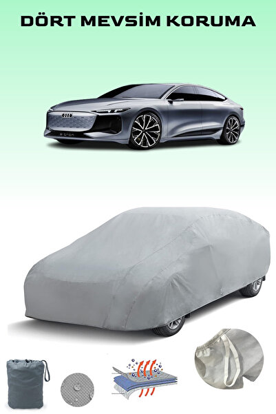 Breen Gray Audi A6 E-Tron Concept Car Tarpaulin, Auto Cover, Car Tent