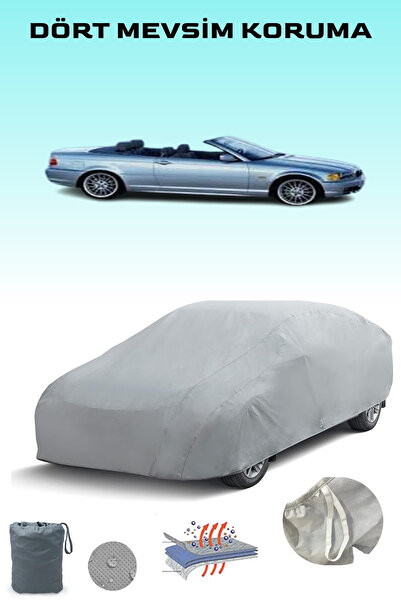 Breen غطاء سيارة رمادي لسيارة بي إم دبليو الفئة الثالثة كابريوليه (E46) 2000 - 2003، غطاء سيارة، خيمة سيارة