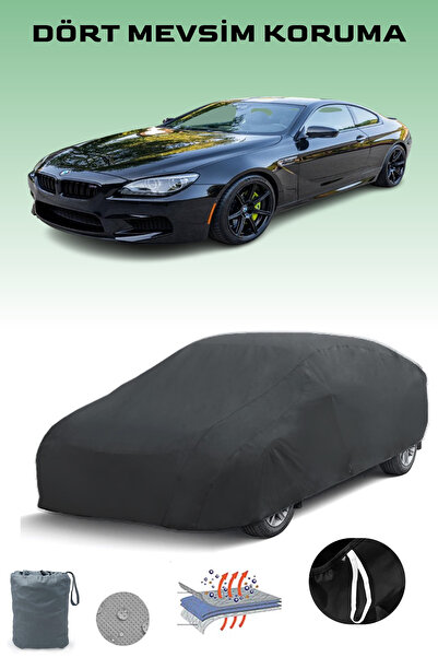 Breen غطاء سيارة أسود لسيارة بي إم دبليو إم 6 كوبيه (إف 13) موديلات 2012 - 2014، غطاء سيارة، خيمة سيارة