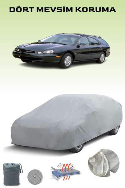 Breen غطاء سيارة رمادي لفورد توروس واجن 1995 - 1999، غطاء سيارة، خيمة سيارة