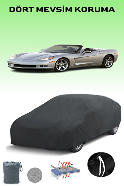 Breen غطاء سيارة شيفروليه كورفيت قابل للتحويل باللون الأسود، غطاء سيارة، خيمة...