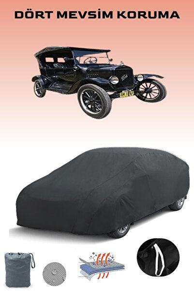 Breen غطاء سيارة فورد موديل T باللون الأسود من 1908 إلى 1927، غطاء سيارة، خيم...
