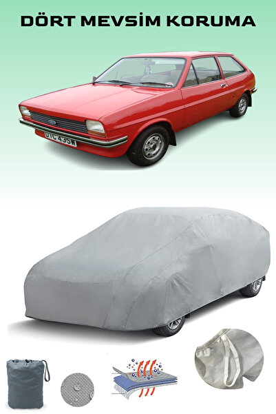 Breen غطاء سيارة فورد فييستا 1 باللون الرمادي، غطاء سيارة، خيمة سيارة