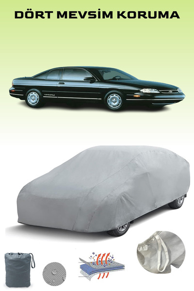 Breen غطاء سيارة شيفروليه مونتي كارلو V باللون الرمادي، غطاء سيارة، خيمة سيارة