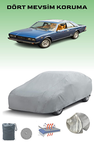 Breen غطاء سيارة فيات 130 كوبيه رمادي اللون، غطاء سيارة، خيمة سيارة