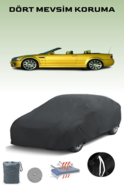 Breen غطاء سيارة أسود لسيارة بي إم دبليو إم3 كابريوليه (إي46) موديلات 2001 - 2007، غطاء سيارة، خيمة سيارة