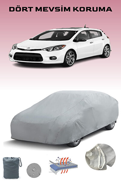 Breen غطاء سيارة رمادي لكيا فورتي 5، غطاء سيارة، خيمة سيارة