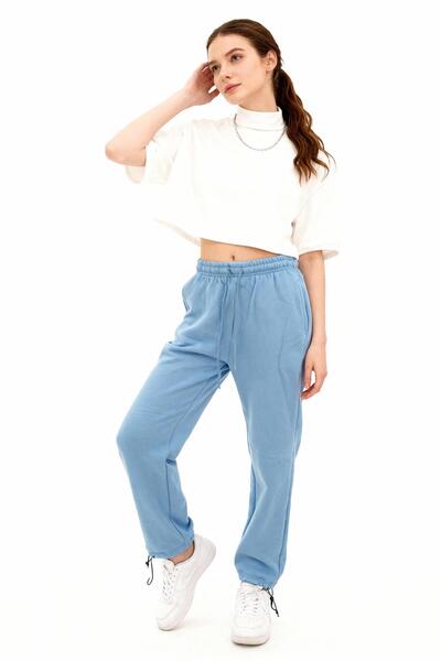 Rays 1600 Waist Lace-Up Tracksuit Baby Blue