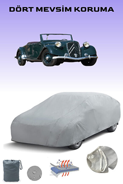 Breen غطاء سيارة رمادي لسيتروين تراكتور 15 كابريوليه 1939 - 1944، غطاء سيارة،...