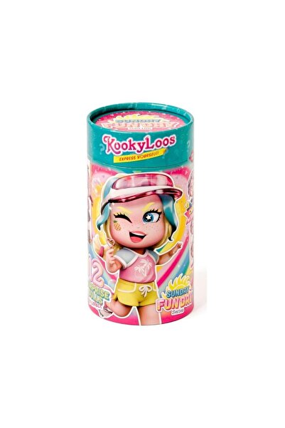 kookyloos سلسلة يوم الأحد المرح - دمية مفاجأة قابلة للتجميع مع إكسسوارات أزياء