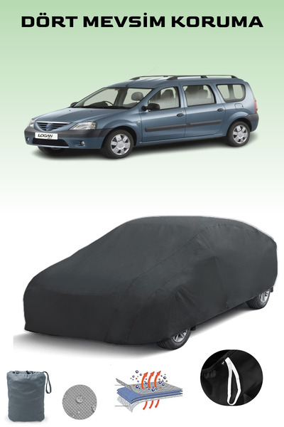 Breen غطاء سيارة داسيا لوجان إم سي في 2006 - 2008 أسود، غطاء سيارة، خيمة سيارة
