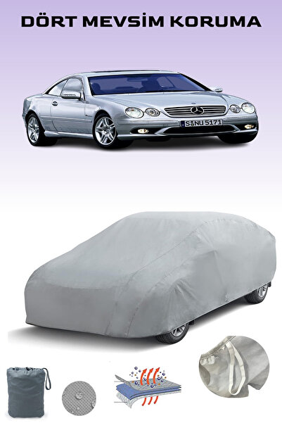 Breen غطاء سيارة رمادي لمرسيدس سي إل 55 إيه إم جي (سي215) 2002 - 2006، غطاء س...