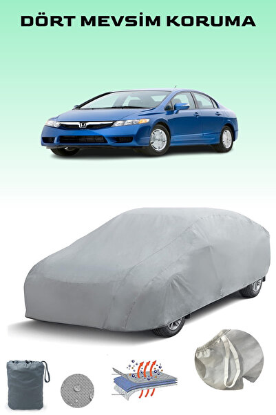 Breen غطاء سيارة هوندا سيفيك سيدان رمادي اللون، موديلات 2008 - 2021، غطاء سيا...