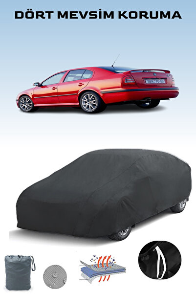 Breen غطاء سيارة سكودا أوكتافيا آر إس 2001 - 2004 أسود، غطاء سيارة، خيمة سيارة