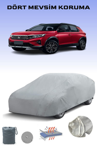 Breen غطاء سيارة هوندا Wr-V 2 باللون الرمادي، غطاء سيارة، خيمة سيارة