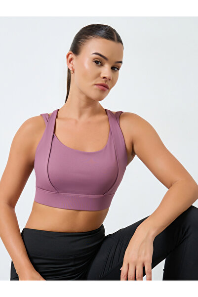 Styli Multi Strap Overlay Hook and Eye Sports Bra