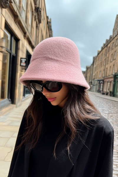 LAGRANZE Woman Timeless Felt Bucket Bag