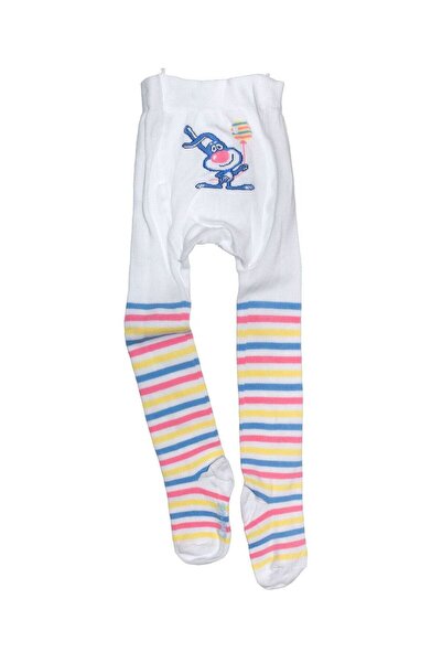 Conte Elegant Șosete subțiri din bumbac pentru copii cu model de iepurași, Conte Kids Tip-Top 198 - Alb, 62-74 (12)