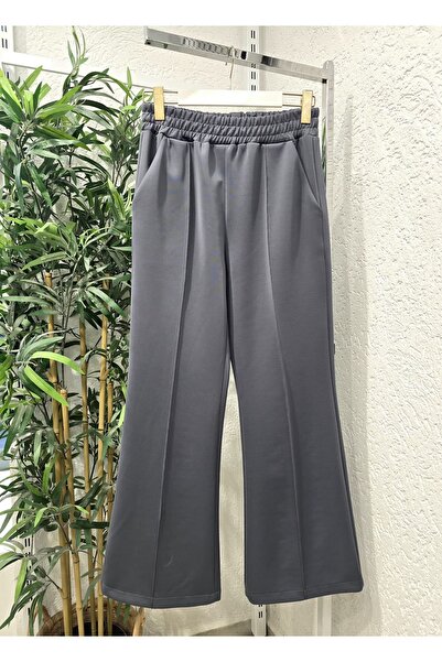 Pilise Beli Lastikli Scuba Pantolon