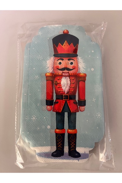 YILBAŞI SÜSÜ Șervețele de Anul Nou cu figuri speciale, pachet de 20 (20 bucăț...