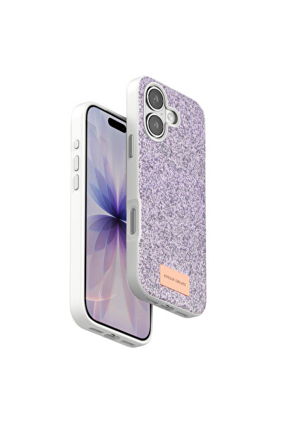 UnDePlus Apple iPhone 17 Kılıf Simli Parlak Silikon Bright Kapak
