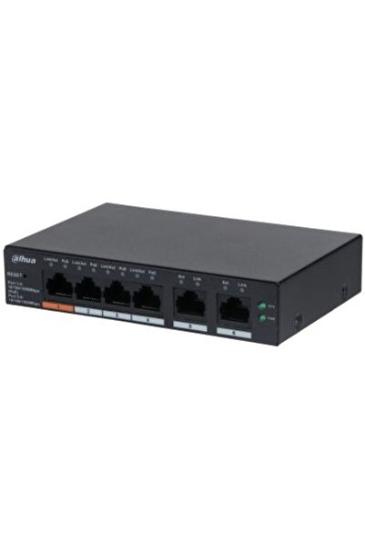 DAHUA Switch CS4006-4GT-60 cu 6 porturi și 4 porturi PoE