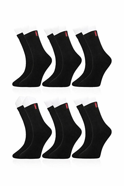 FORMO 6-Pack Women's Black Cotton Towel Thermal Stitch-Free Thick High Qualit...