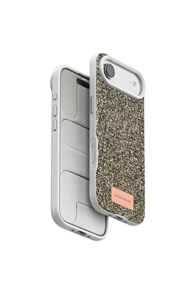 UnDePlus غطاء حماية لهاتف آيفون 17 من آبل، غطاء سيليكون لامع وبراق