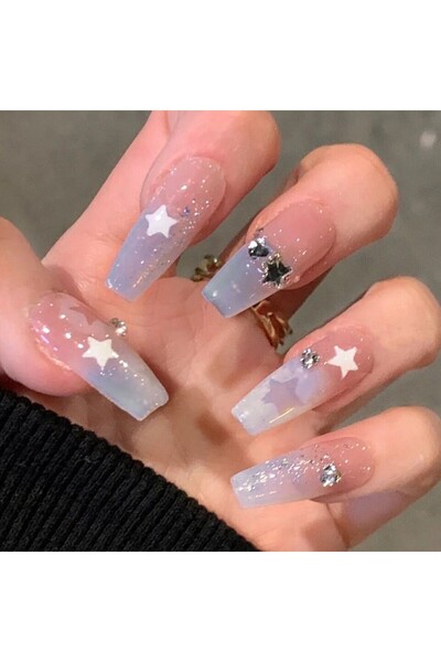 ELNİL BUTİK 24 Lü Takma Tırnak Setleri.