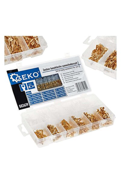 GEKO SET CONECTORI AUTO 450 PIESE