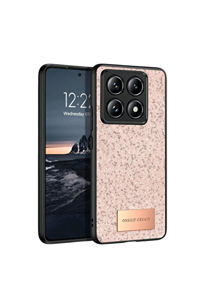 UnDePlus Xiaomi Mi 14t Pro Case Glittery Shiny Silicone Bright Cover