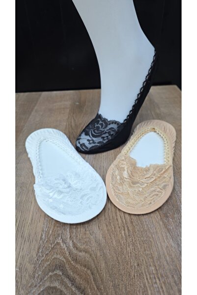 Soho Mood 6-عبوة جوارب نسائية خياطة مخفية من الدانتيل