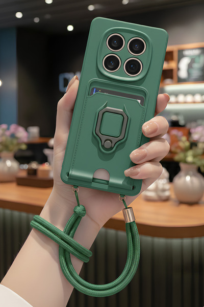 TechTrove Xiaomi Redmi Note 14 Pro 5G İçin Uyumlu Boyun Askılı Yüzüklü Stand ...