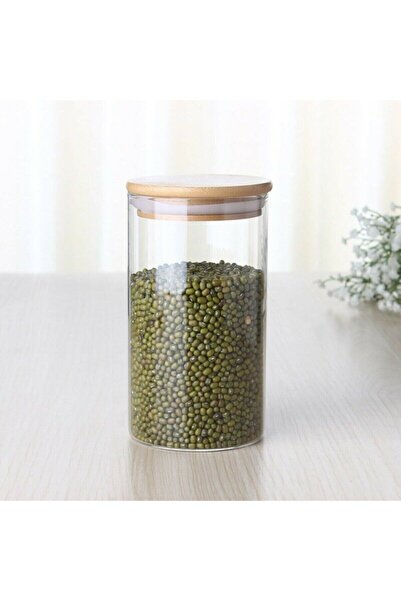 Concept 250 ml Vacuum Borosilicate Glass Jar Storage Container with Bamboo Lid
